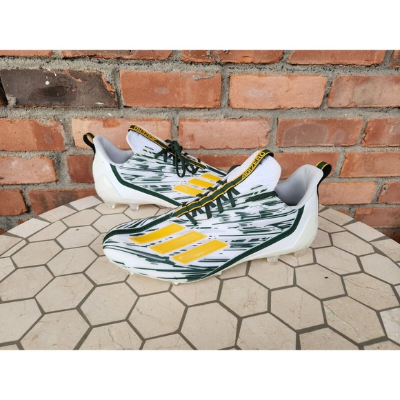 adidas Other - Adidas Adizero Primeknit Oregon Ducks Greenbay Packers Football Cleats Size 13